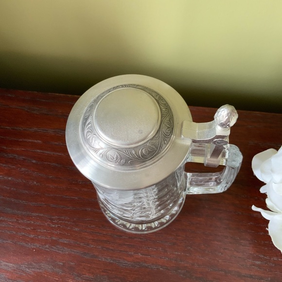 Lidded Glass Beer Stein - Picture 5 of 5